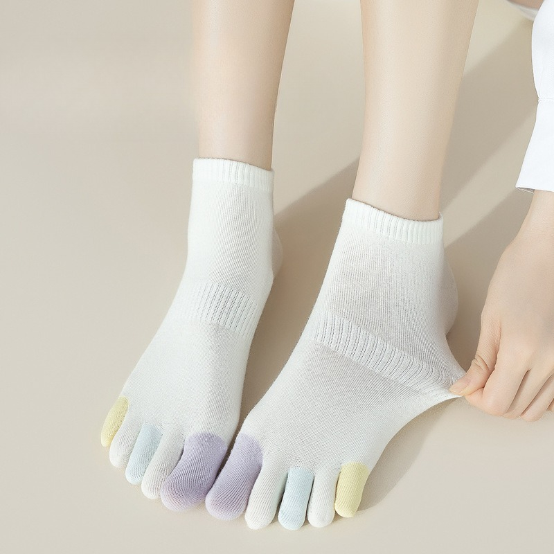 Toe Sock Split - 6 çift Yazlık ince nefes alabilen