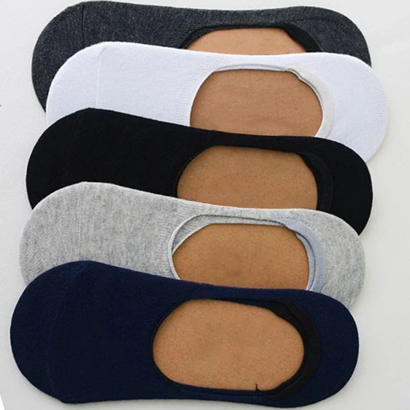 Ankle Sock Low Cut - 5 çift erkek tekne çorap yaz
