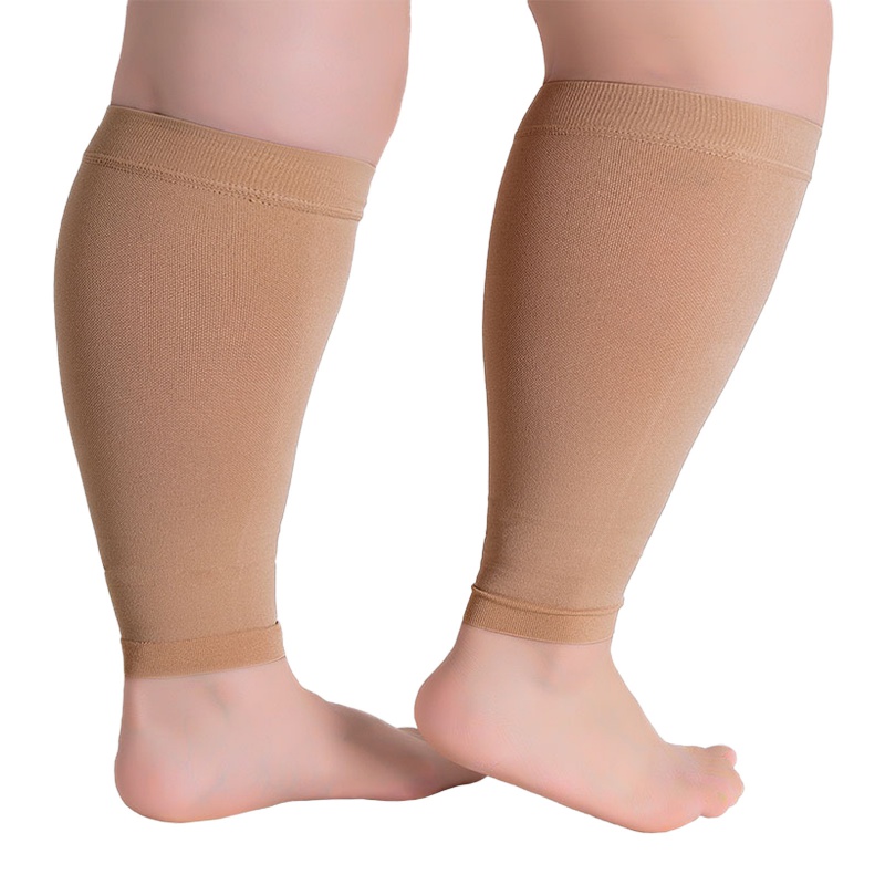 Compression Sleeve Calf - 1 çift Spor Koşu Sıkıştırma Kollu