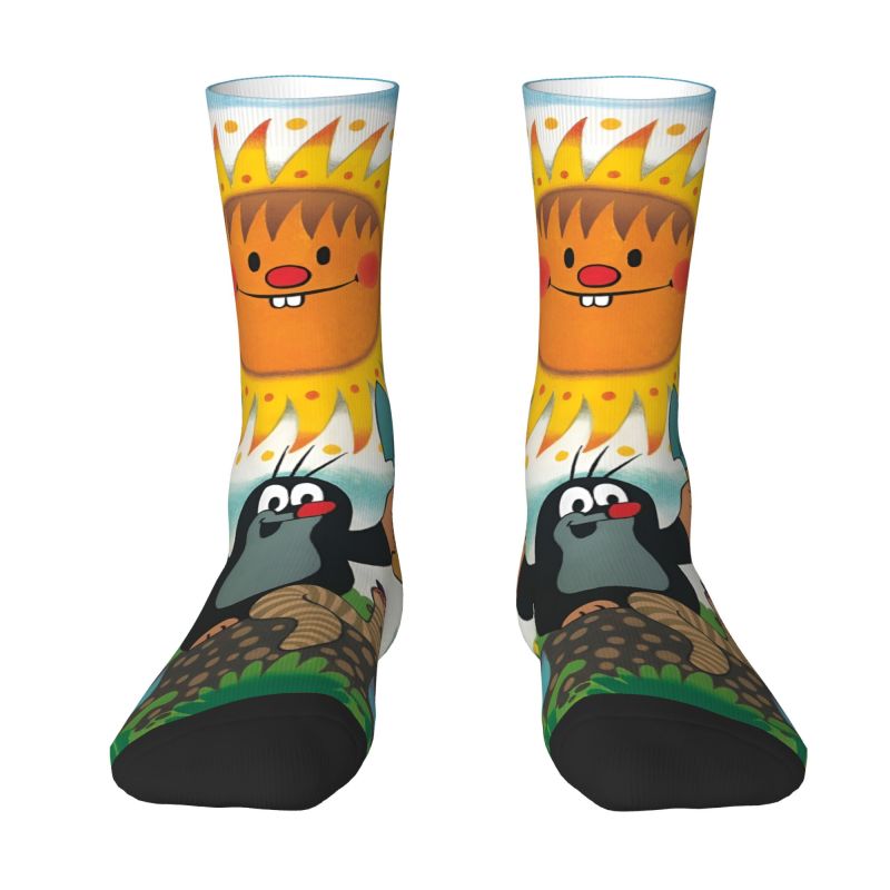 Dress Sock Men - Özel Küçük Köstebek Erkek Mürettebat Çorapları
