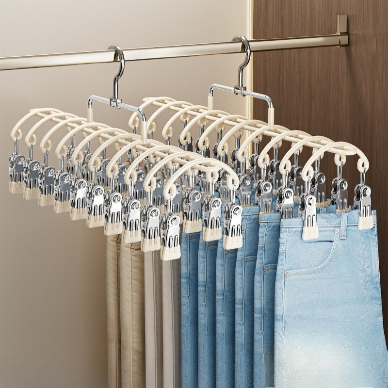 Sock Organizer Tray - Klipsli Pantolon Askısı Kaymaz Pantolon Askısı