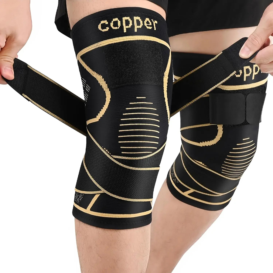 Compression Sleeve Calf - Bakır Elyaflı Sıkıştırmalı Dizlik Nefes Alabilen
