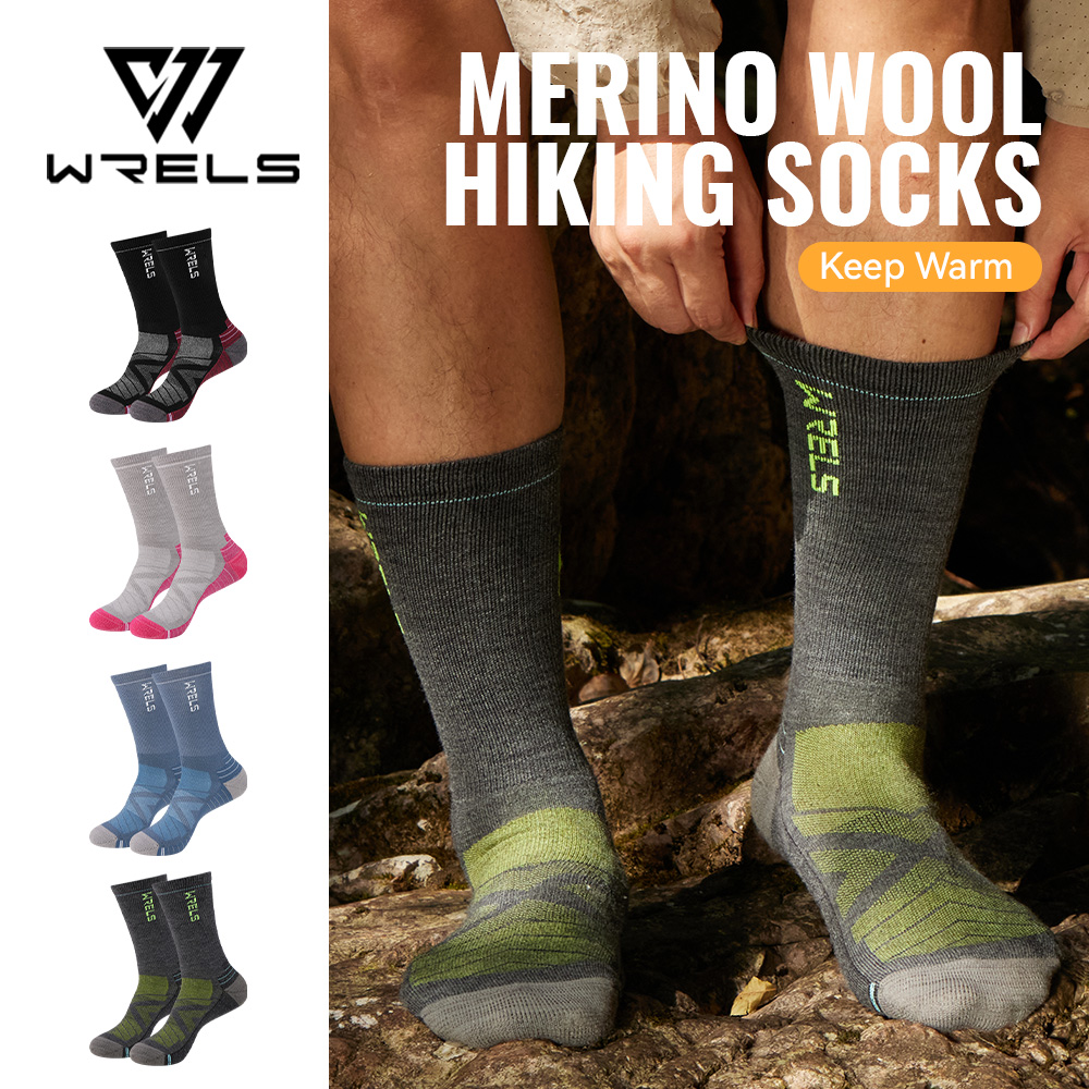 Wool Hiking Sock - WRELS 1/2/3 Merinos Yünü Çoraplar Termal