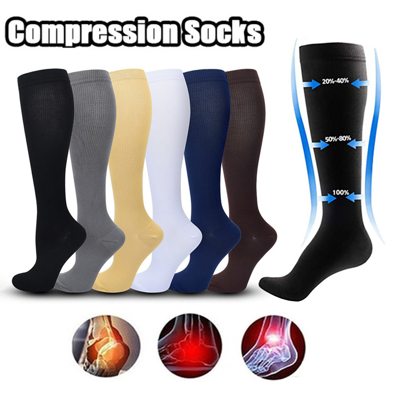 Compression Sleeve Calf - 1 Çift Kadın ve Erkek Sıkıştırma