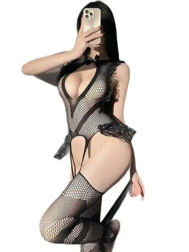 Seksi Dantel Trim Balık Ağı Bo - Fishnet Stocking Women incelemesi ve fiyatı