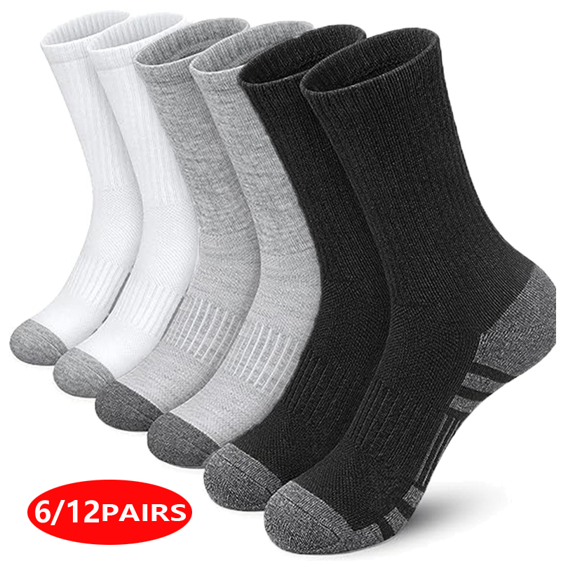 Erkek Yüksek Performanslı Atle - Cotton Crew Sock Pack incelemesi ve fiyatı