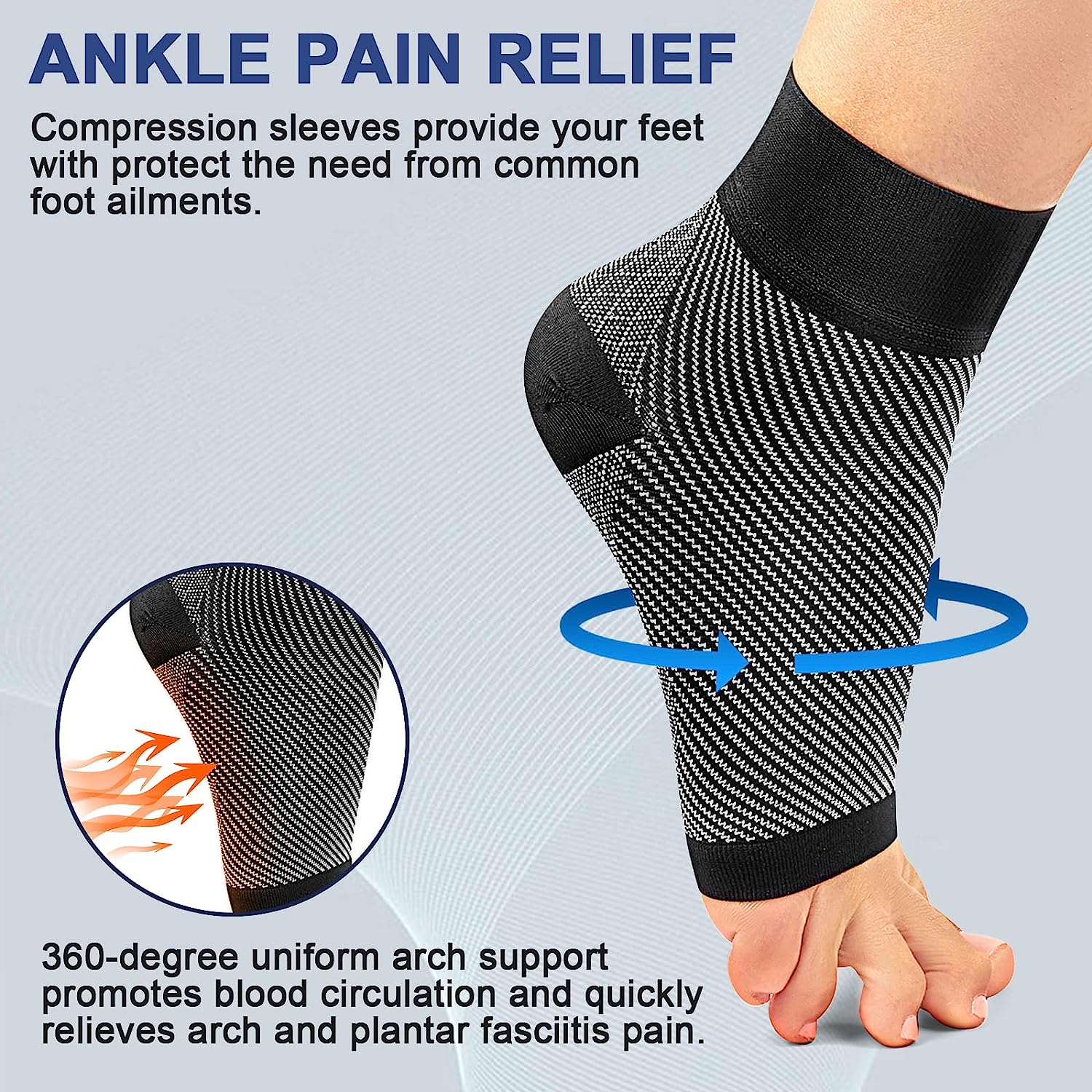1 çift Plantar Fasiit Sıkıştır - Ankle Brace Sock incelemesi ve fiyatı
