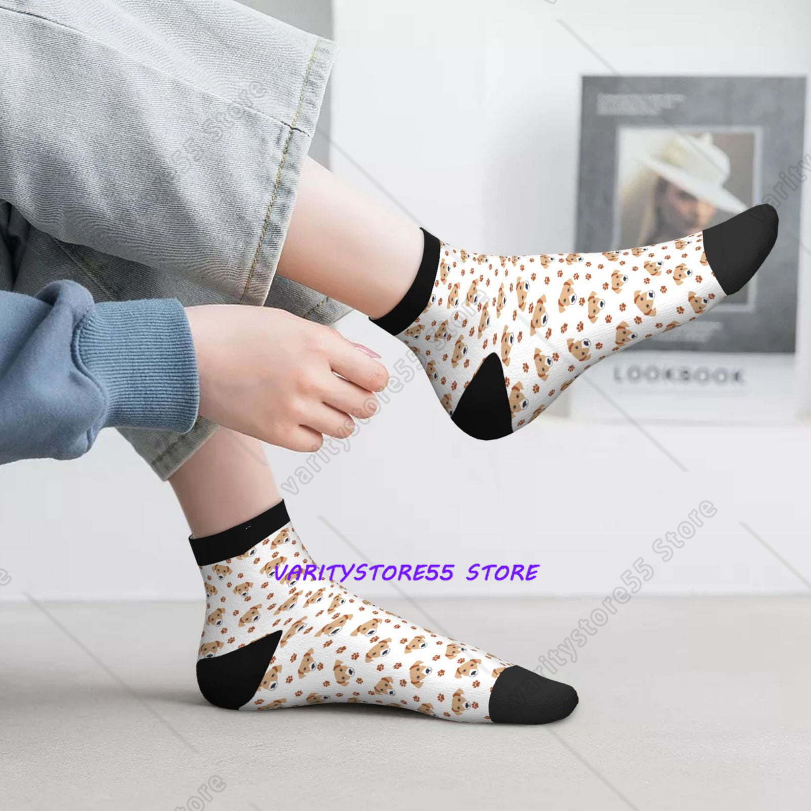 Labrador Retriever Köpek Desen - Athletic Sock Cushion incelemesi ve fiyatı