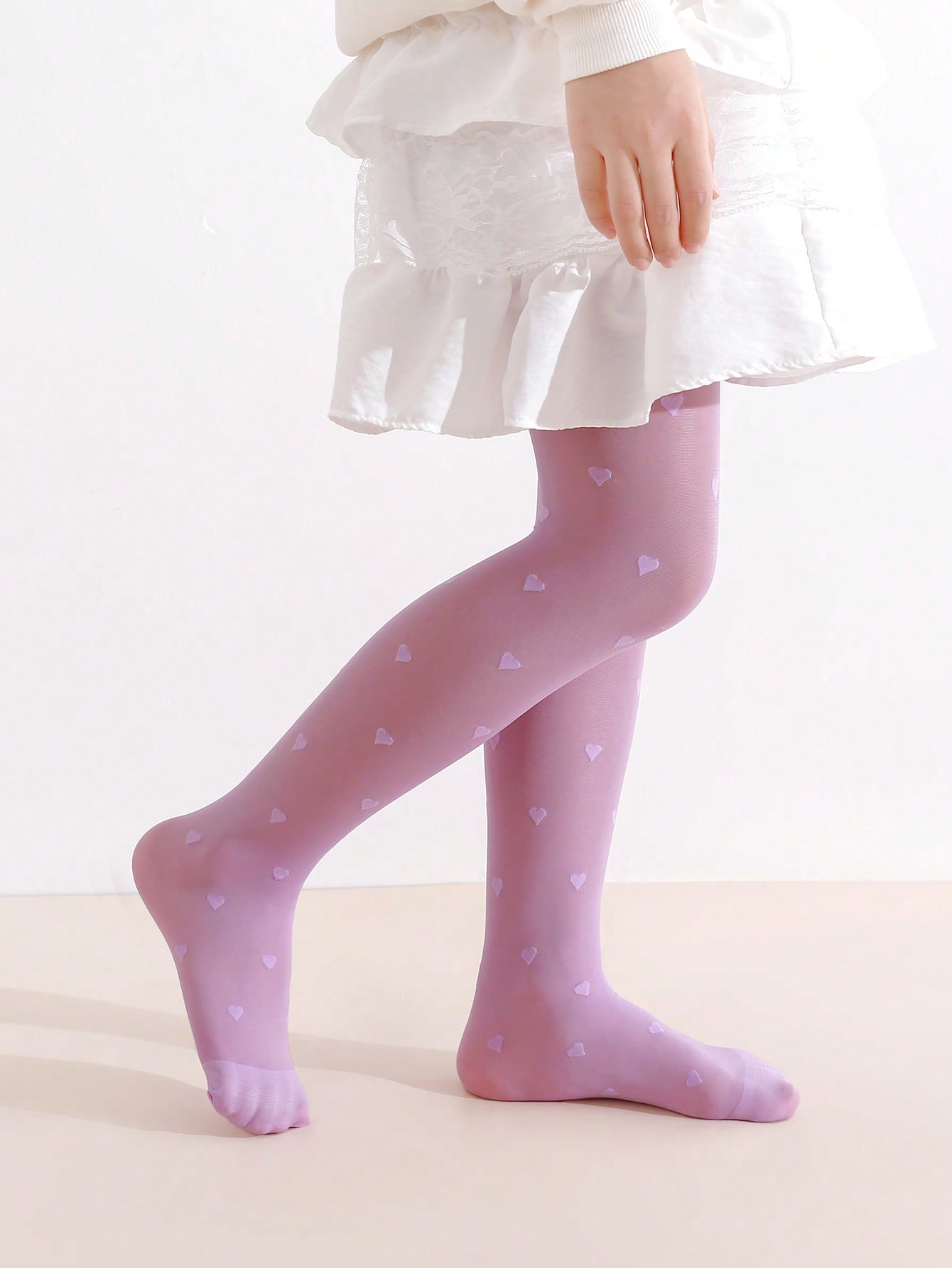 3 adet kızlar kalp baskı tayt  - Tights Pantyhose Sheer incelemesi ve fiyatı