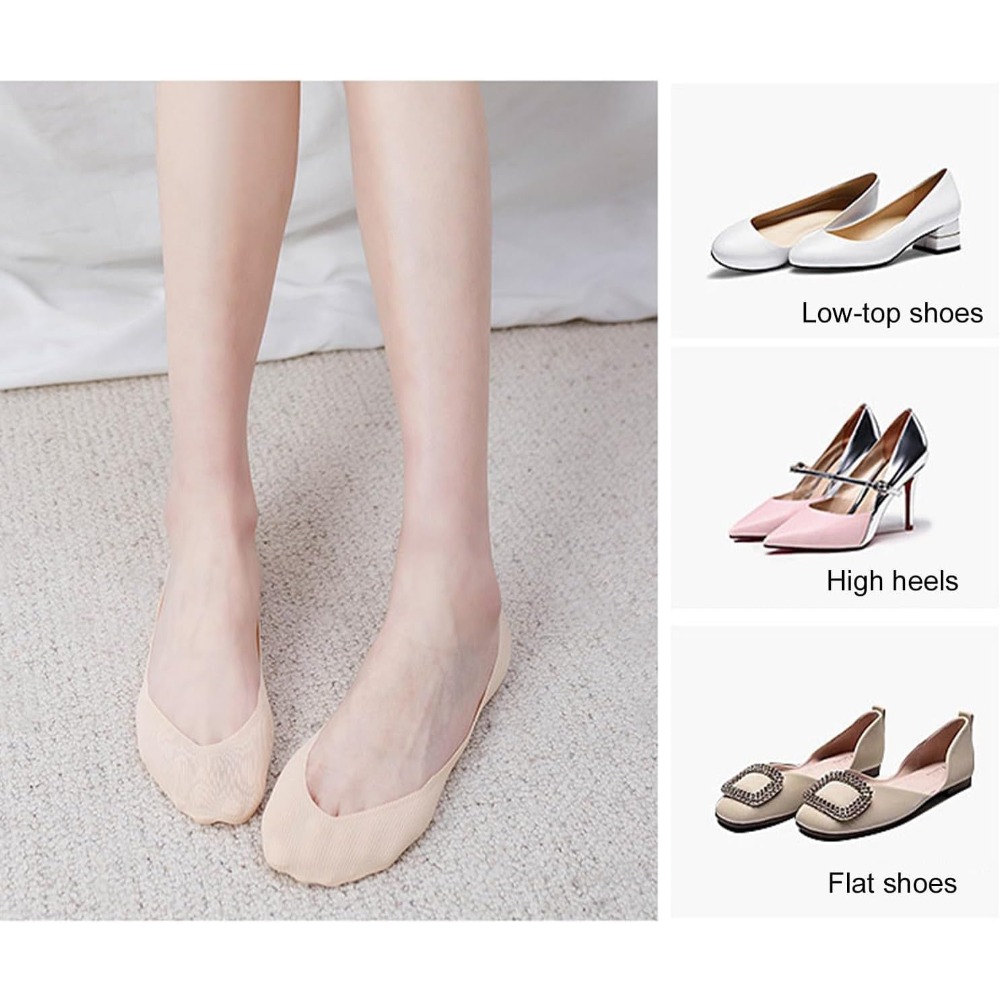 6 Çift No Show Çorap Kadın Kay - Invisibility Sock Loafer incelemesi ve fiyatı