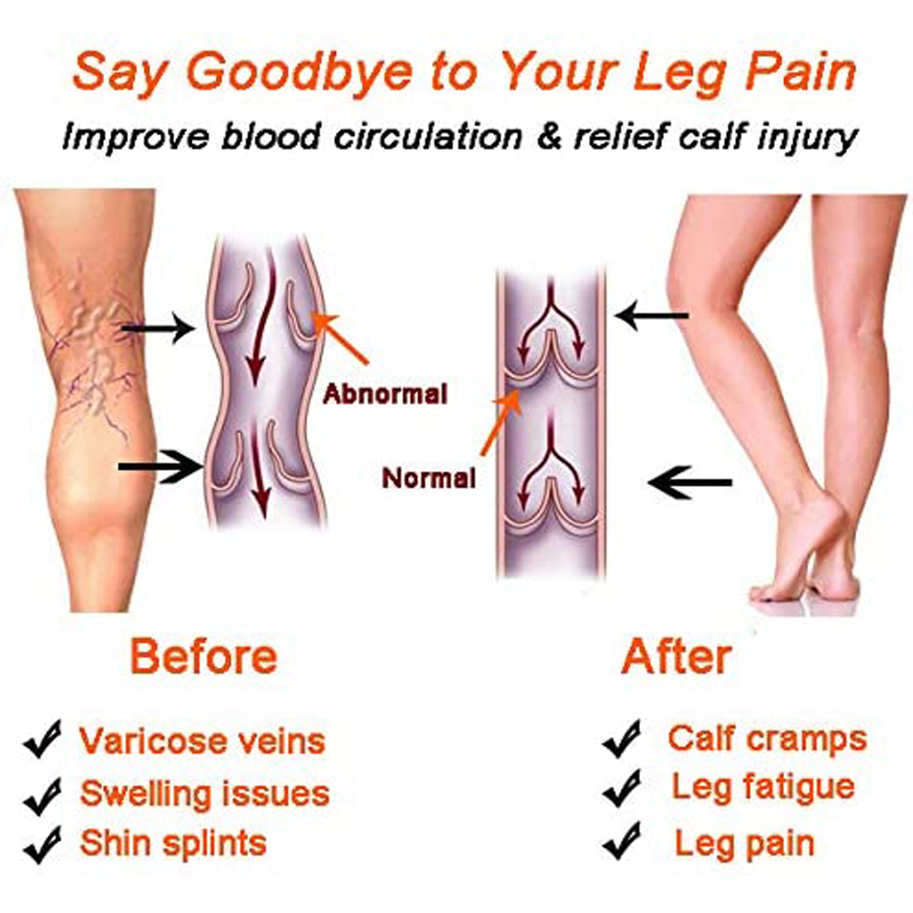1 çift Buzağı sıkıştırma manşo - Compression Sleeve Calf incelemesi ve fiyatı