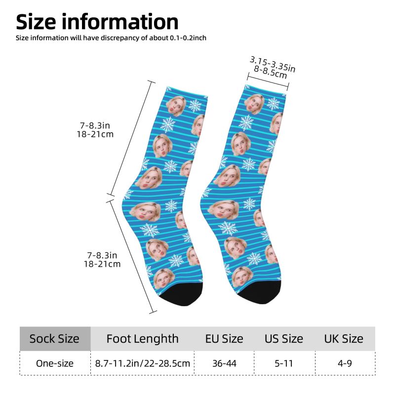 Noel Yüz Fotoğrafı Kişiselleşt - Dress Sock Men incelemesi ve fiyatı