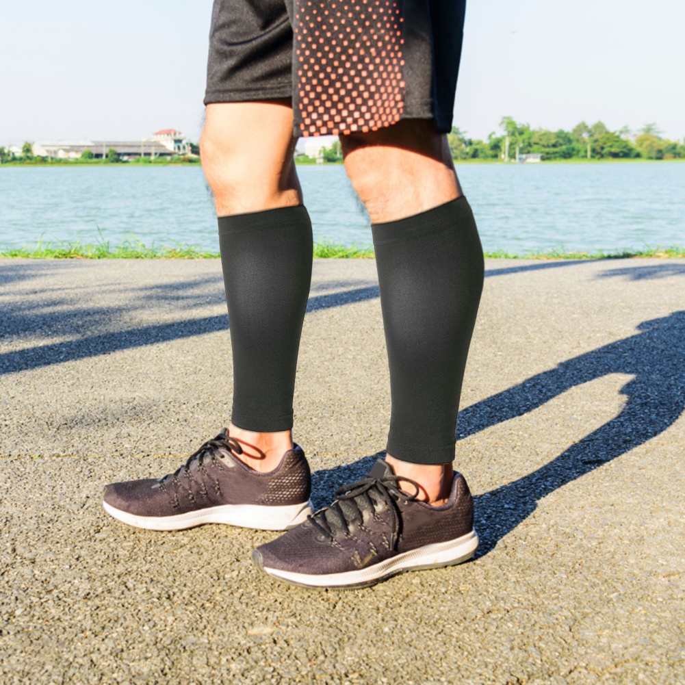 1 çift Spor Koşu Sıkıştırma Ko - Compression Sleeve Calf incelemesi ve fiyatı
