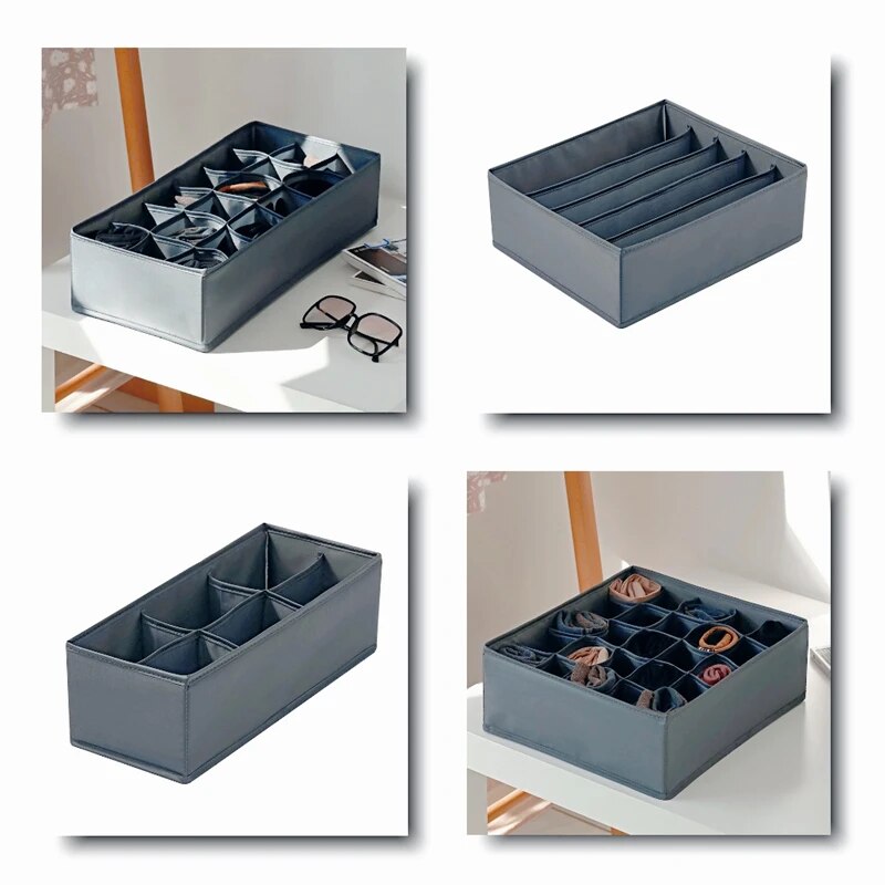 1 adet kumaş iç çamaşırı sakla - Sock Organizer Tray incelemesi ve fiyatı