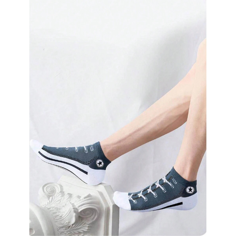5/10 Çift Çok Renkli Nefes Ala - Ankle Sock Low Cut incelemesi ve fiyatı