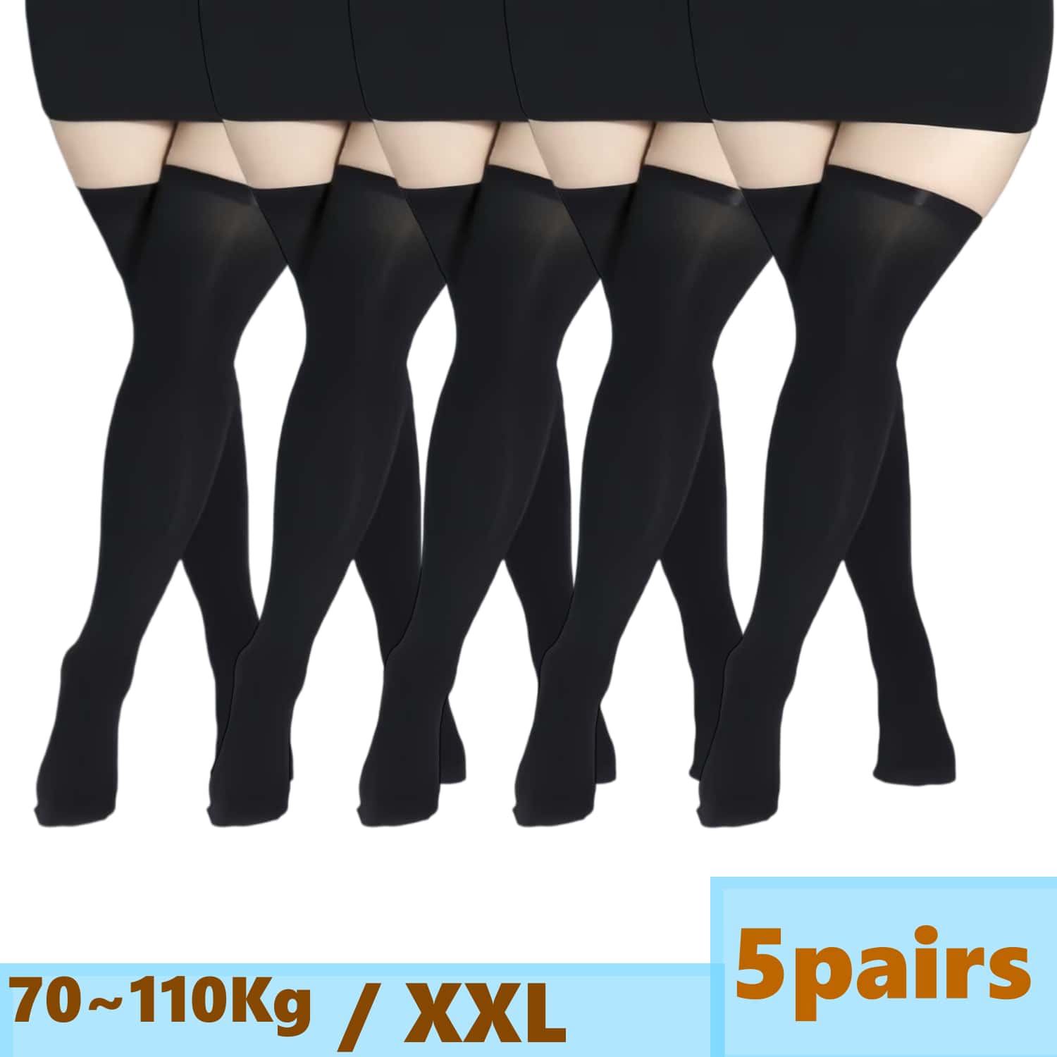 Kadınlar için Büyük Beden Dant - Thigh High Sock Stay Up incelemesi ve fiyatı