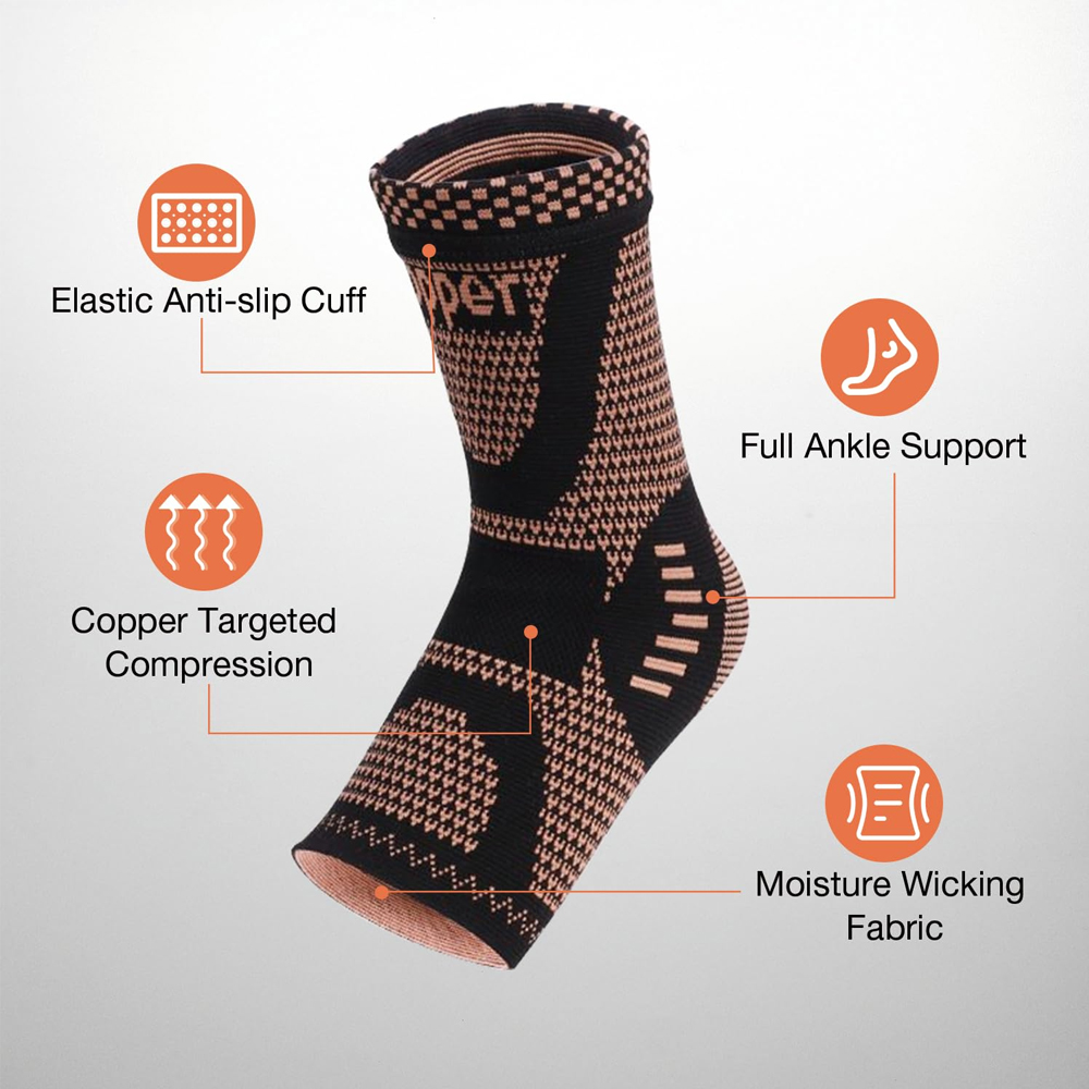 Erkekler ve Kadınlar için 2 ad - Ankle Brace Sock incelemesi ve fiyatı