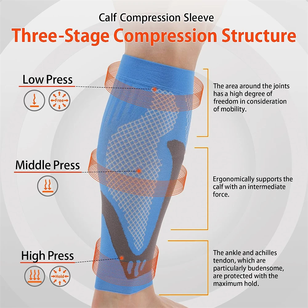 1 Çift Buzağı Sıkıştırma Kollu - Compression Sleeve Calf incelemesi ve fiyatı