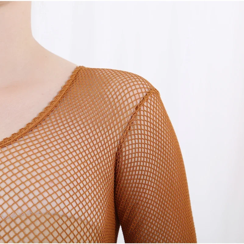 Latin Dansı Tam Vücut Tulumlar - Fishnet Stocking Women incelemesi ve fiyatı