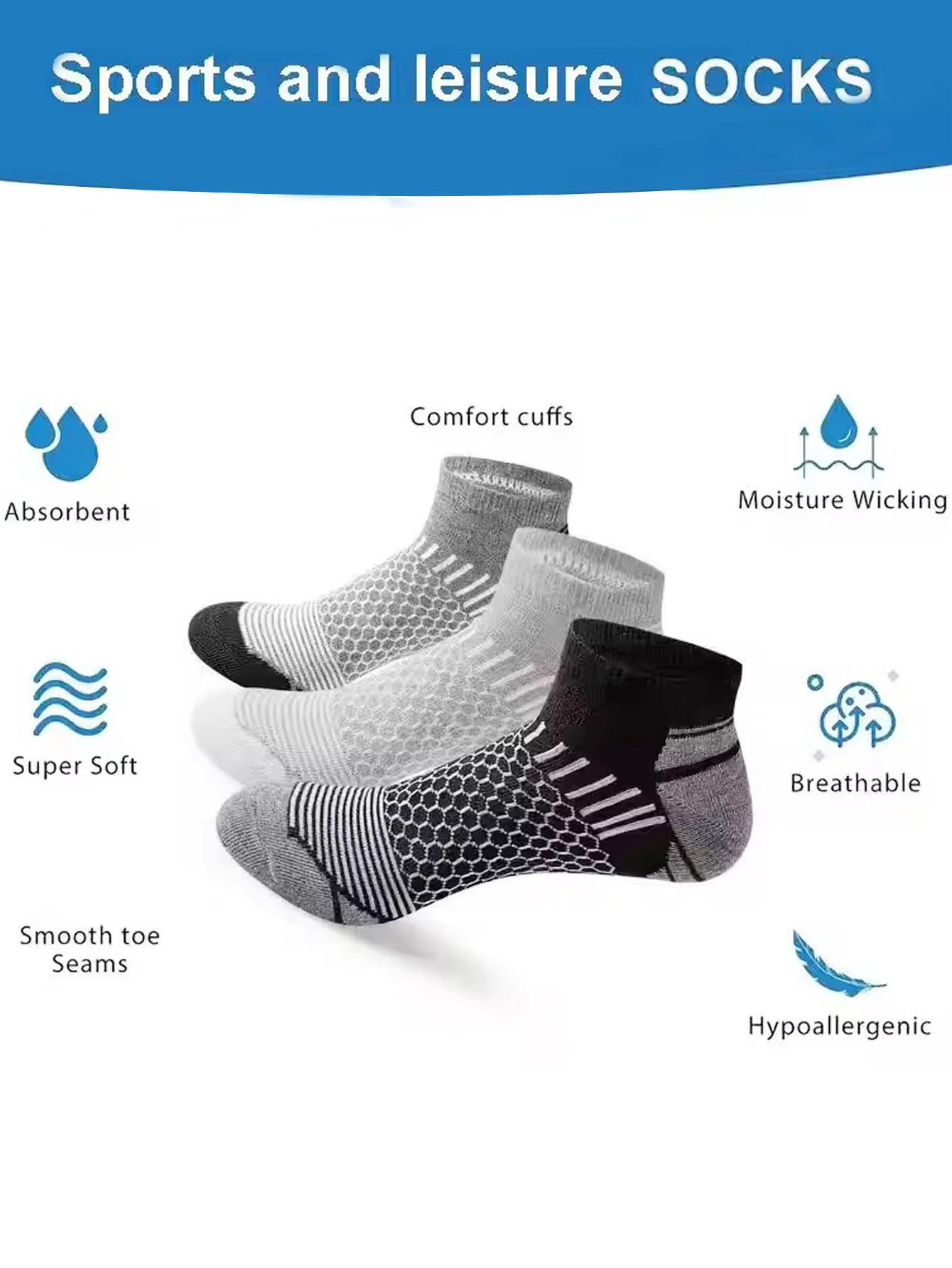 6 Çift Erkek Petek Örgülü Bile - Ankle Sock Low Cut incelemesi ve fiyatı