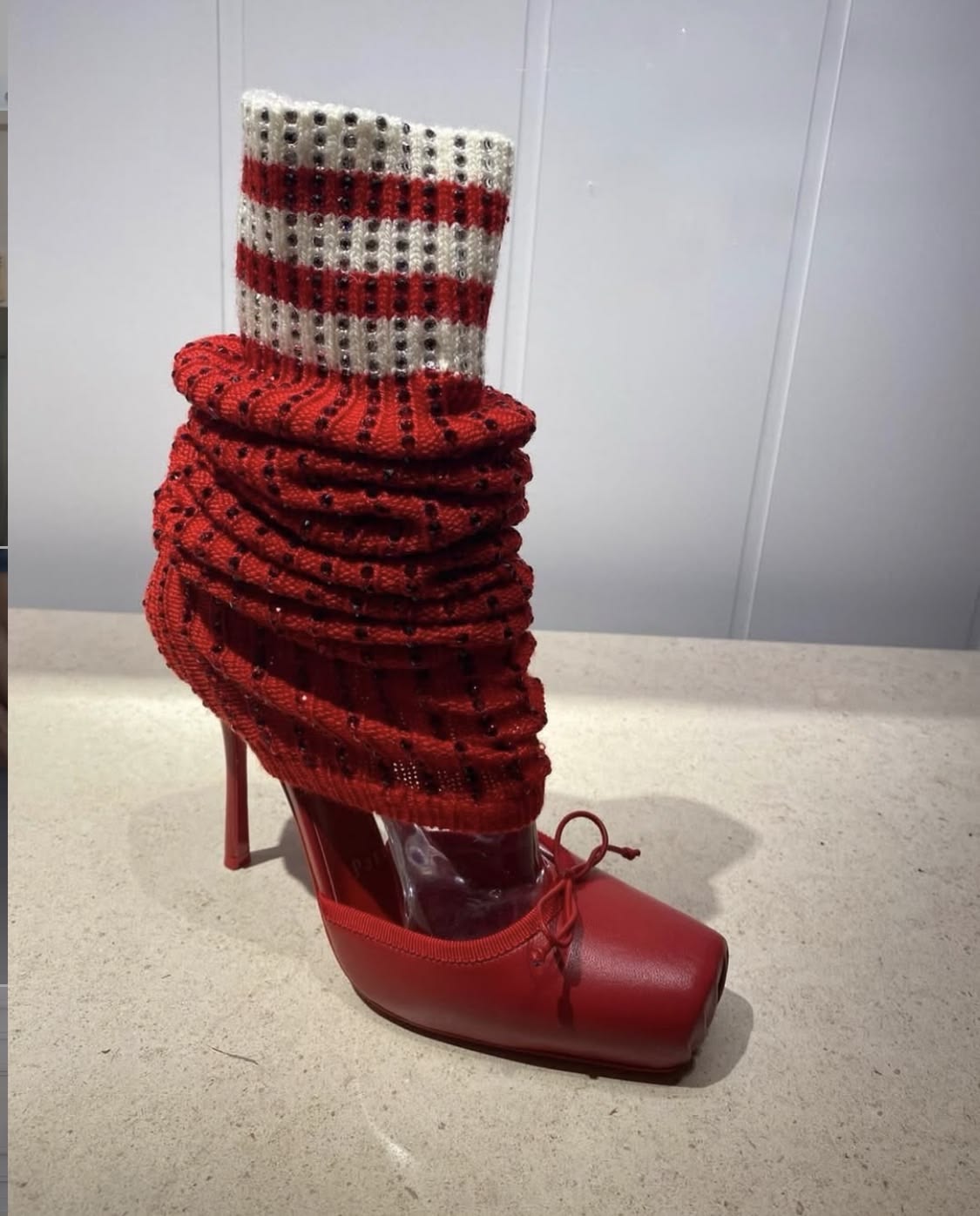 Butterfly-Kont Kare Burunlu Di - Knee High Sock Women incelemesi ve fiyatı